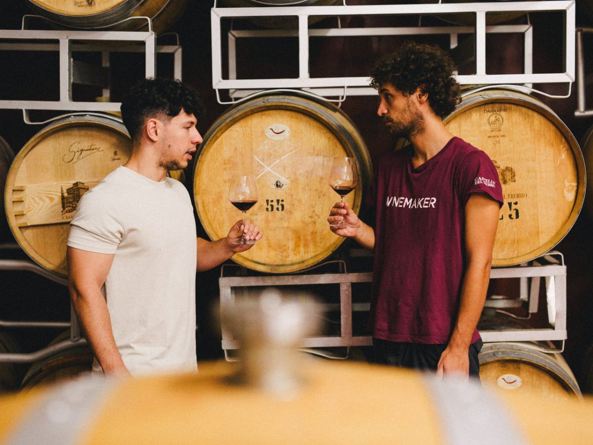 Castello Trebbio – Degustazione verticale lastricato